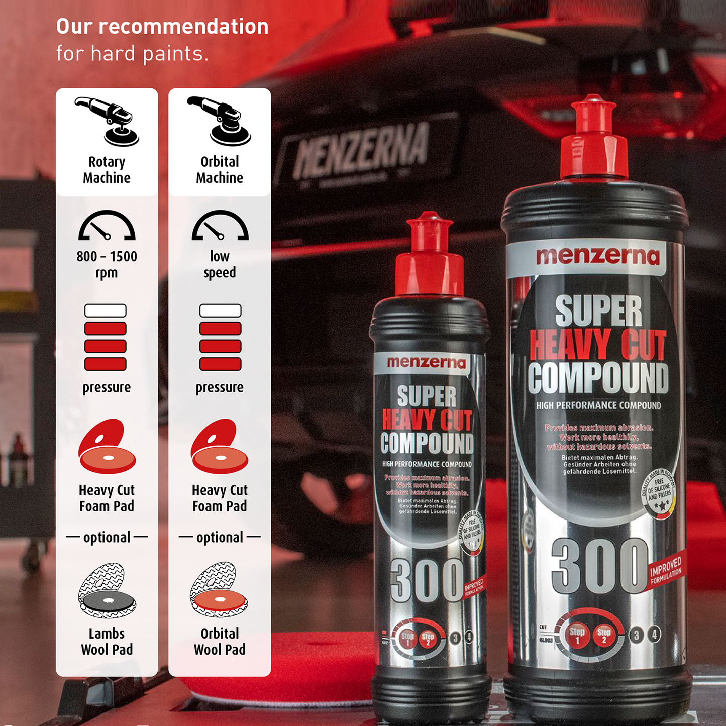 Menzerna Super Heavy Cut Compound (SHCC) 300